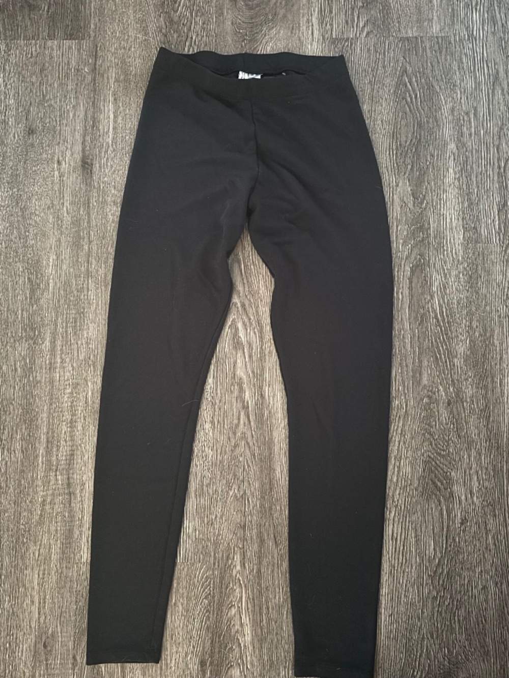 H&M divided black skinny leggings, basic daily wear casual tights opaque